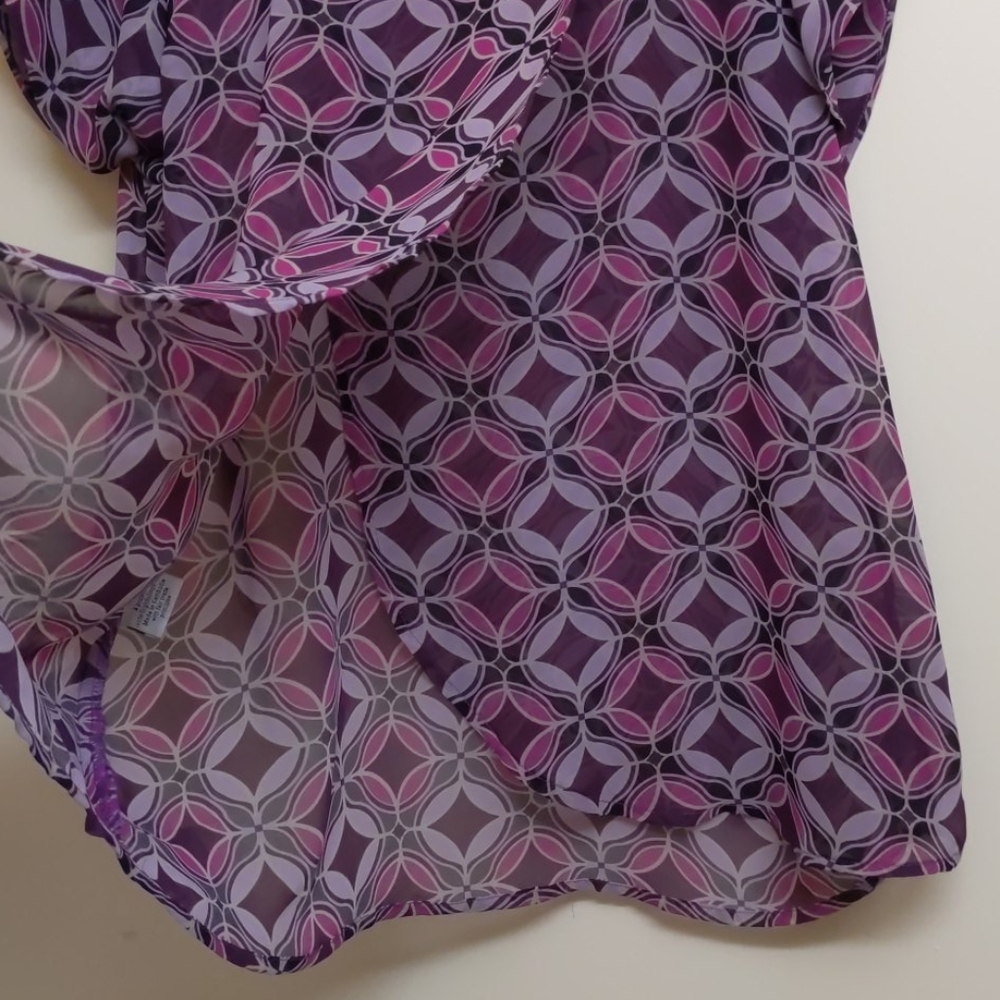 ByTavi Purple Petal Top - Picture 4 of 10